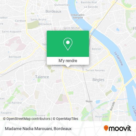 Madame Nadia Marouani plan