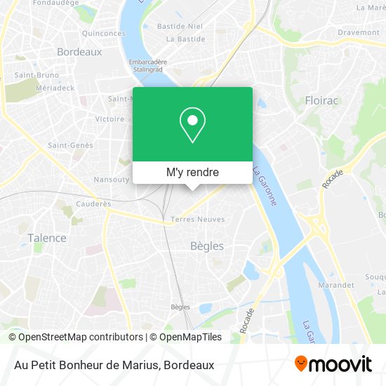 Au Petit Bonheur de Marius plan