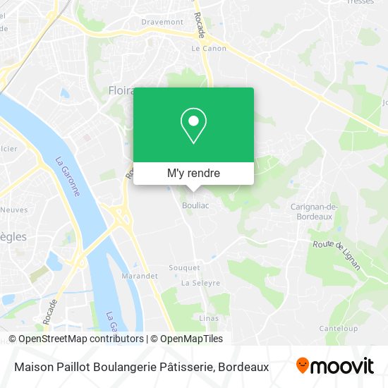 Maison Paillot Boulangerie Pâtisserie plan
