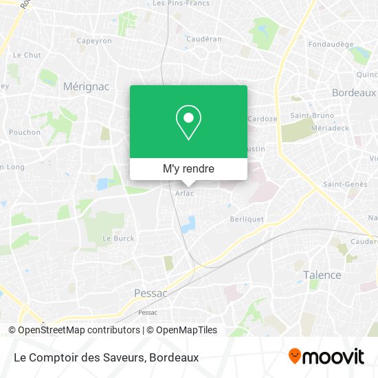 Le Comptoir des Saveurs plan