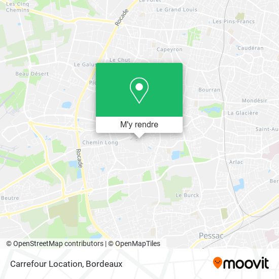 Carrefour Location plan