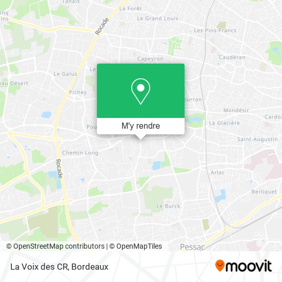 La Voix des CR plan