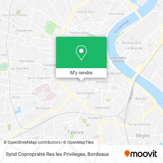Synd Copropriété Res les Privileges plan