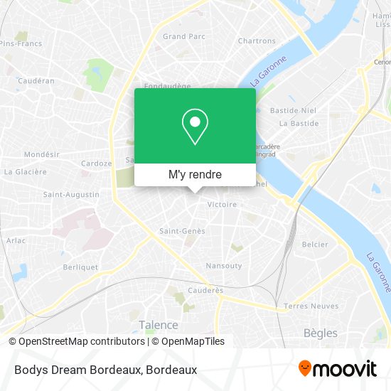 Bodys Dream Bordeaux plan