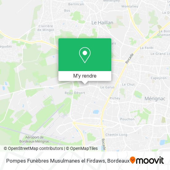 Pompes Funèbres Musulmanes el Firdaws plan