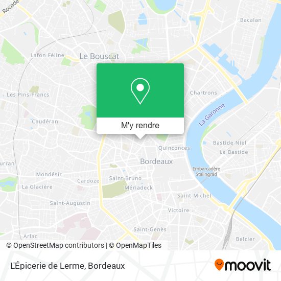 L'Épicerie de Lerme plan