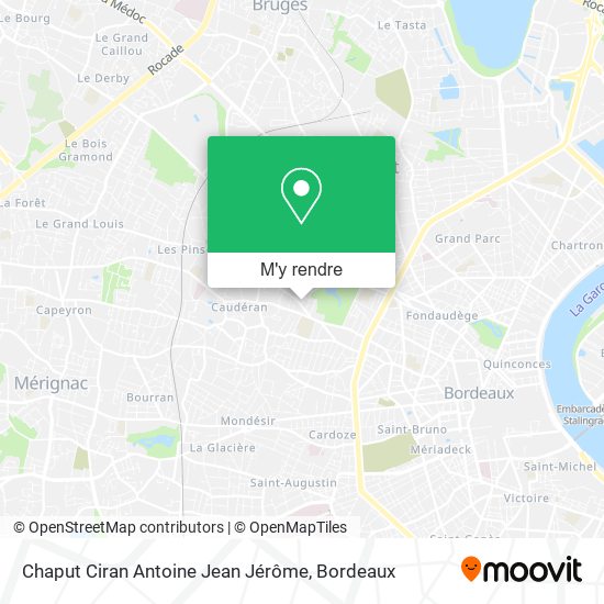 Chaput Ciran Antoine Jean Jérôme plan