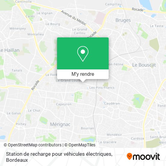 Station de recharge pour véhicules électriques plan
