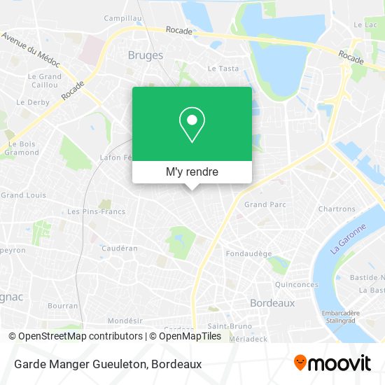 Garde Manger Gueuleton plan