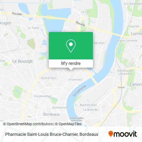 Pharmacie Saint-Louis Bruce-Charrier plan