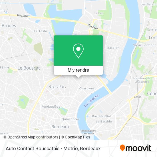 Auto Contact Bouscatais - Motrio plan