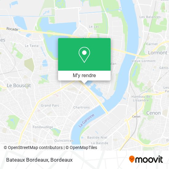 Bateaux Bordeaux plan