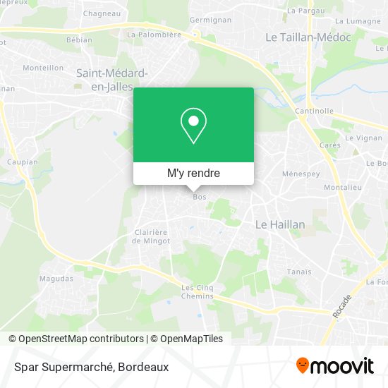 Spar Supermarché plan