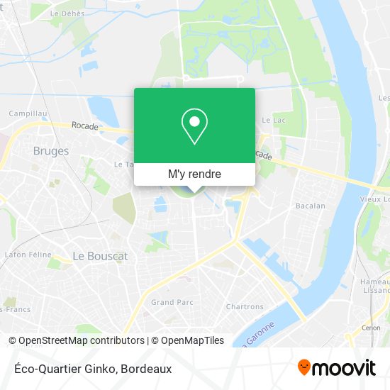 Éco-Quartier Ginko plan