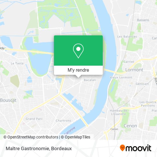 Maître Gastronomie plan