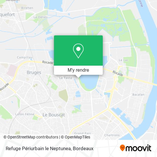 Refuge Périurbain le Neptunea plan