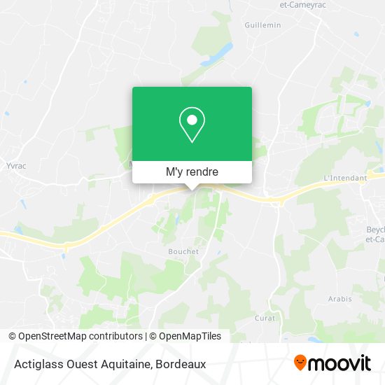 Actiglass Ouest Aquitaine plan