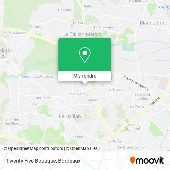 Twenty Five Boutique plan