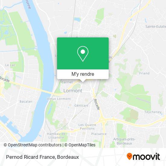 Pernod Ricard France plan