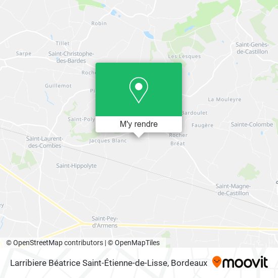 Larribiere Béatrice Saint-Étienne-de-Lisse plan