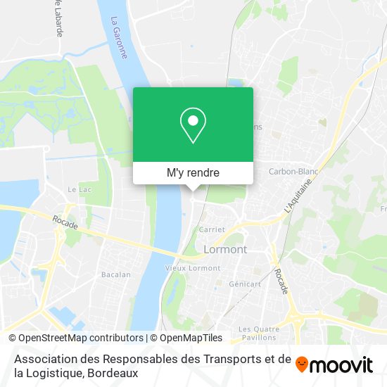 Association des Responsables des Transports et de la Logistique plan