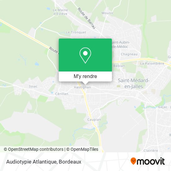 Audiotypie Atlantique plan