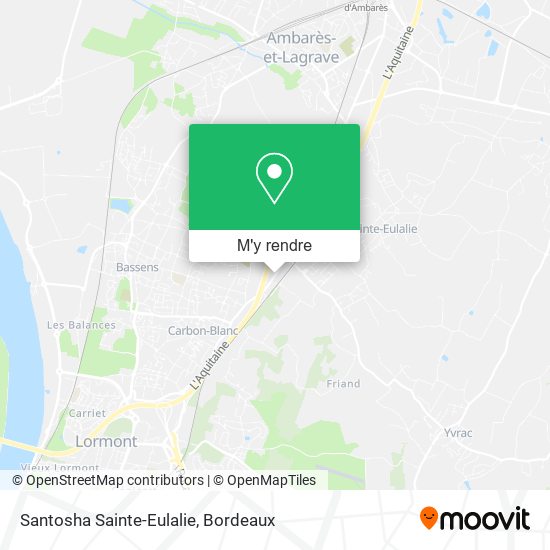 Santosha Sainte-Eulalie plan
