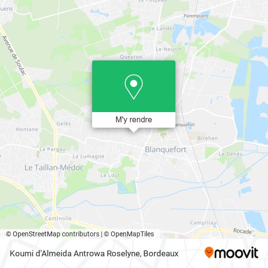 Koumi d'Almeida Antrowa Roselyne plan