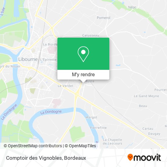 Comptoir des Vignobles plan