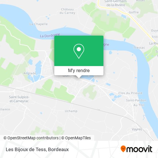 Les Bijoux de Tess plan
