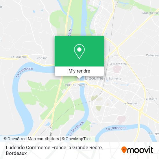 Ludendo Commerce France la Grande Recre plan