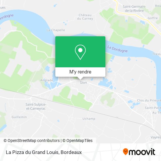 La Pizza du Grand Louis plan