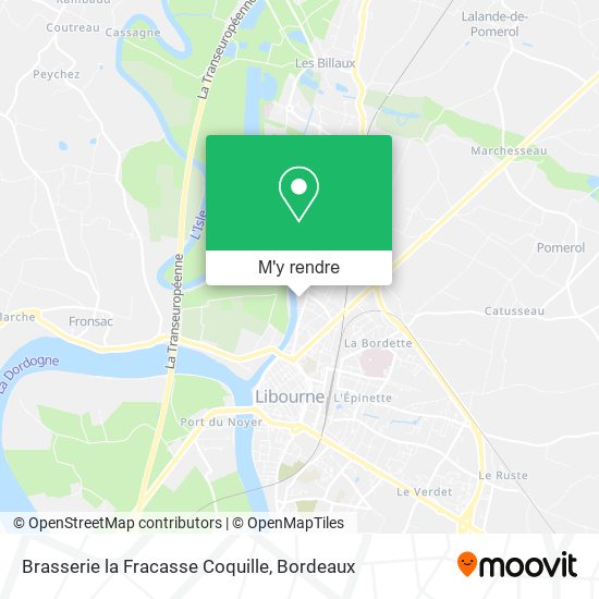 Brasserie la Fracasse Coquille plan