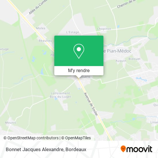 Bonnet Jacques Alexandre plan