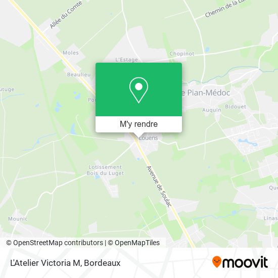L'Atelier Victoria M plan