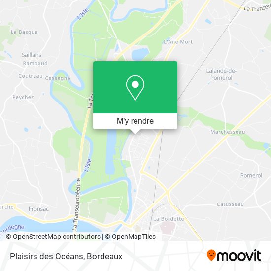 Plaisirs des Océans plan