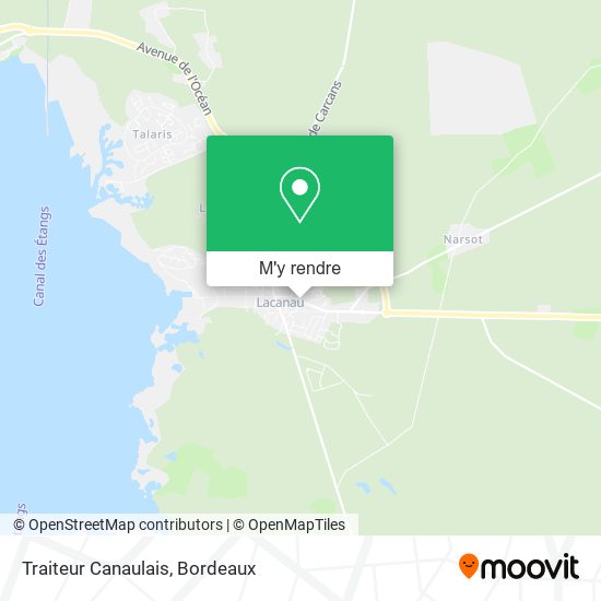 Traiteur Canaulais plan