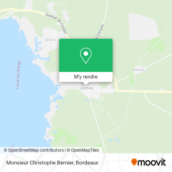 Monsieur Christophe Bernier plan