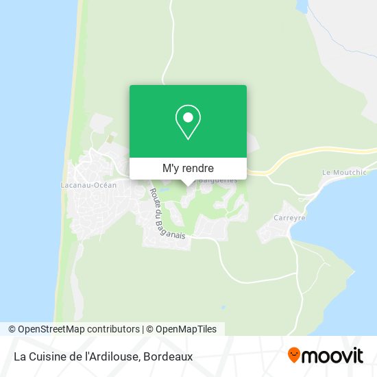 La Cuisine de l'Ardilouse plan