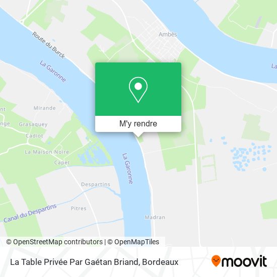 La Table Privée Par Gaétan Briand plan