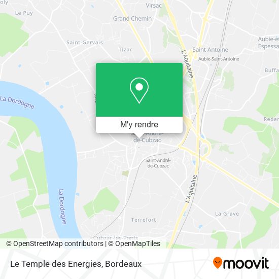 Le Temple des Energies plan