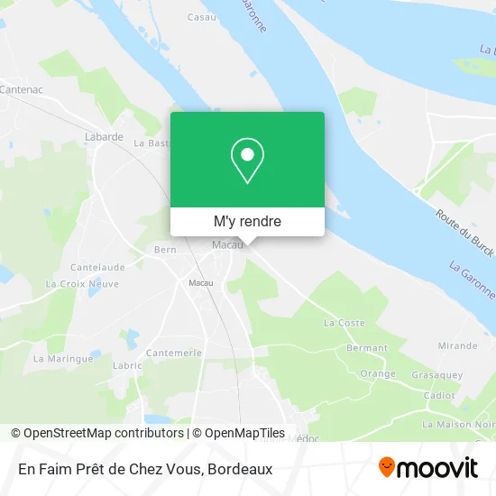 En Faim Prêt de Chez Vous plan