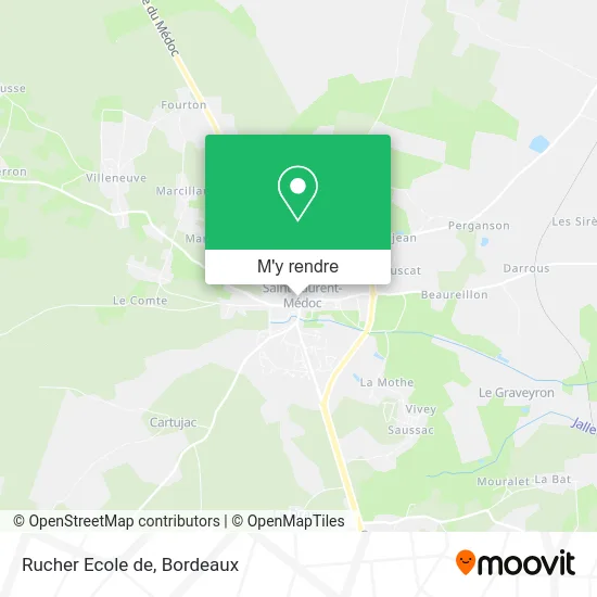 Rucher Ecole de plan