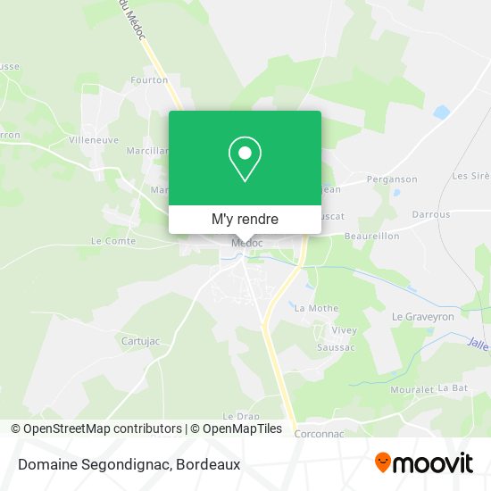 Domaine Segondignac plan