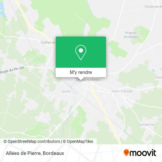 Allées de Pierre plan