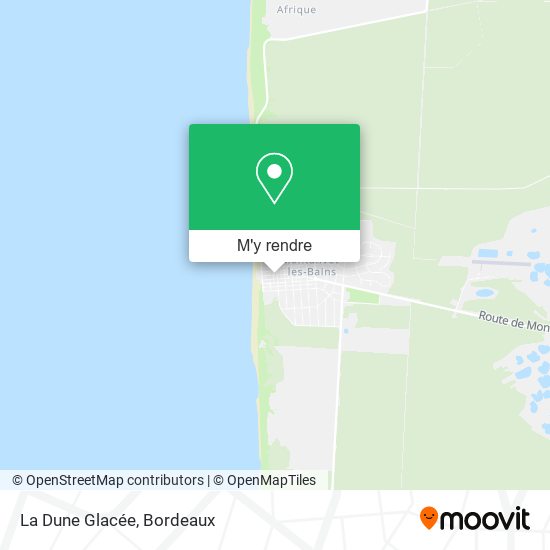La Dune Glacée plan