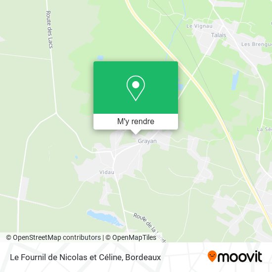 Le Fournil de Nicolas et Céline plan