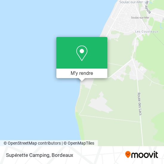 Supérette Camping plan