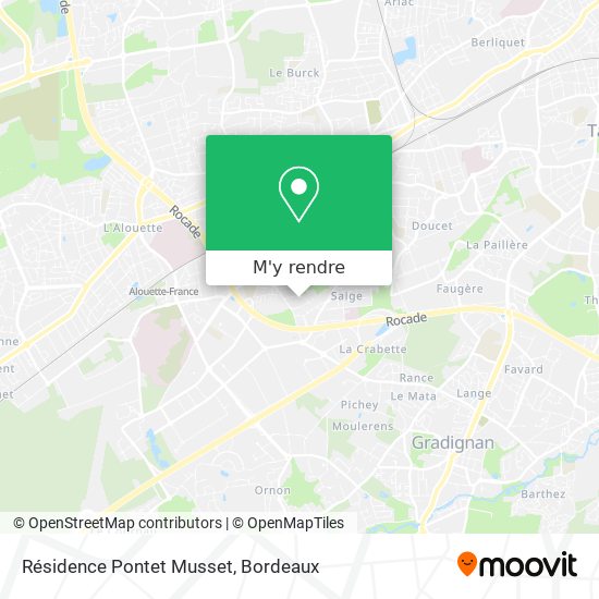 Résidence Pontet Musset plan
