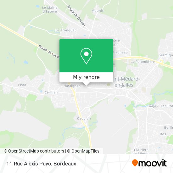 11 Rue Alexis Puyo plan